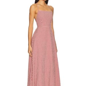 LORI DRESS IN RED GINGHAM from Posse